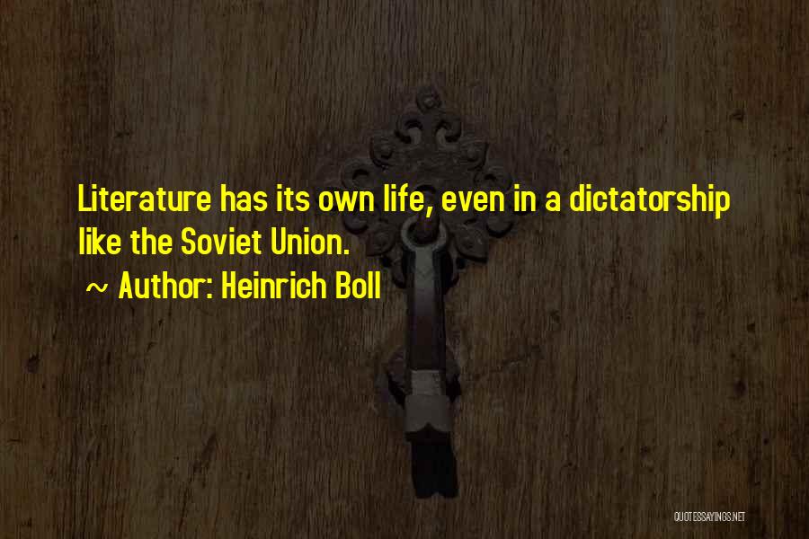 Heinrich Boll Quotes 281485