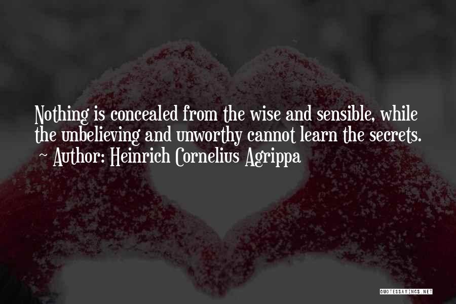 Heinrich Cornelius Agrippa Quotes 103023