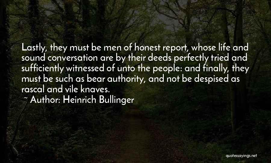 Heinrich Quotes By Heinrich Bullinger