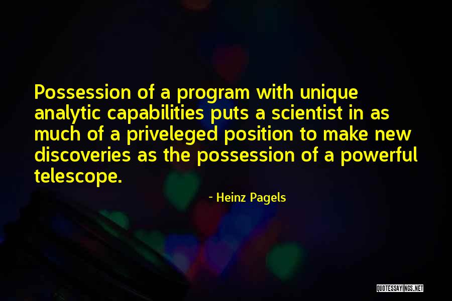 Heinz Pagels Quotes 1186074