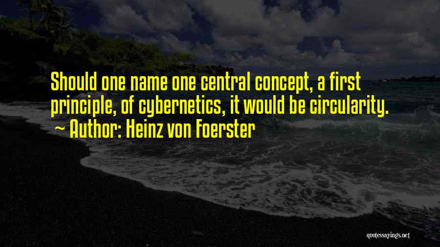 Heinz Quotes By Heinz Von Foerster