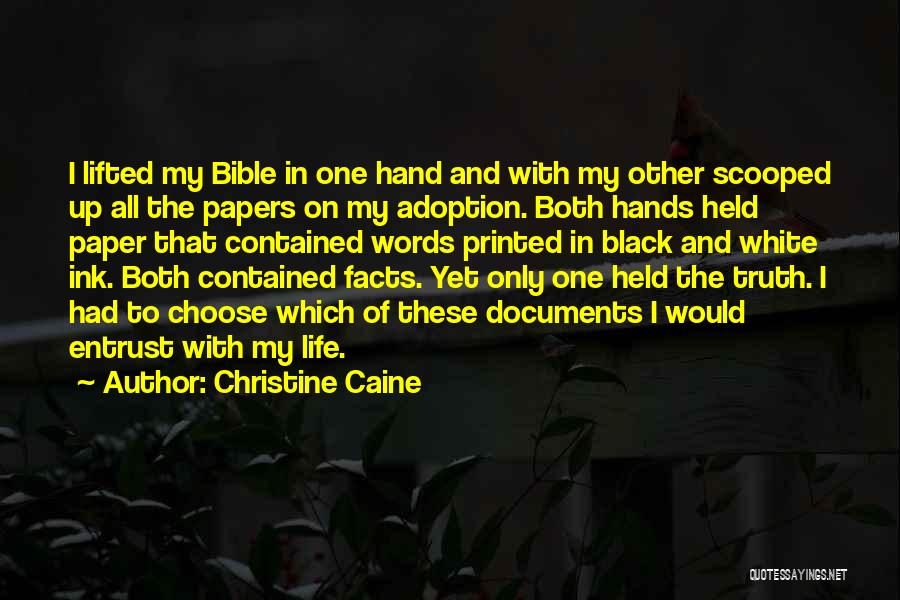 Held Hands Quotes By Christine Caine