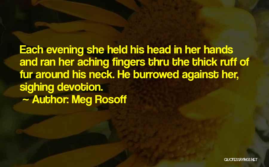 Held Hands Quotes By Meg Rosoff