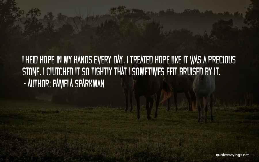 Held Hands Quotes By Pamela Sparkman