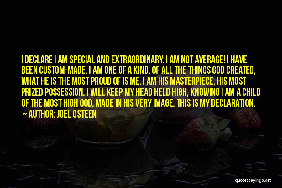 Held Head High Quotes By Joel Osteen