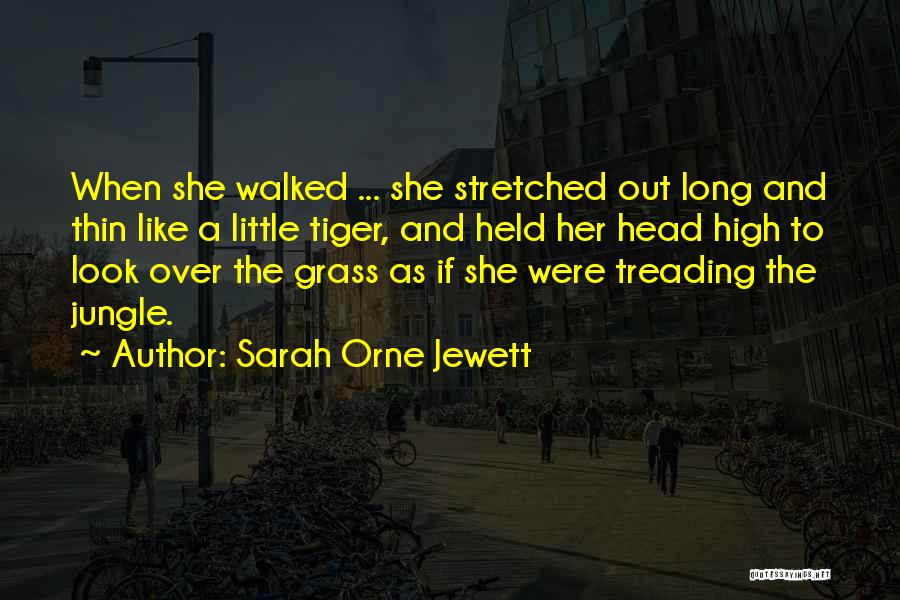 Held Head High Quotes By Sarah Orne Jewett