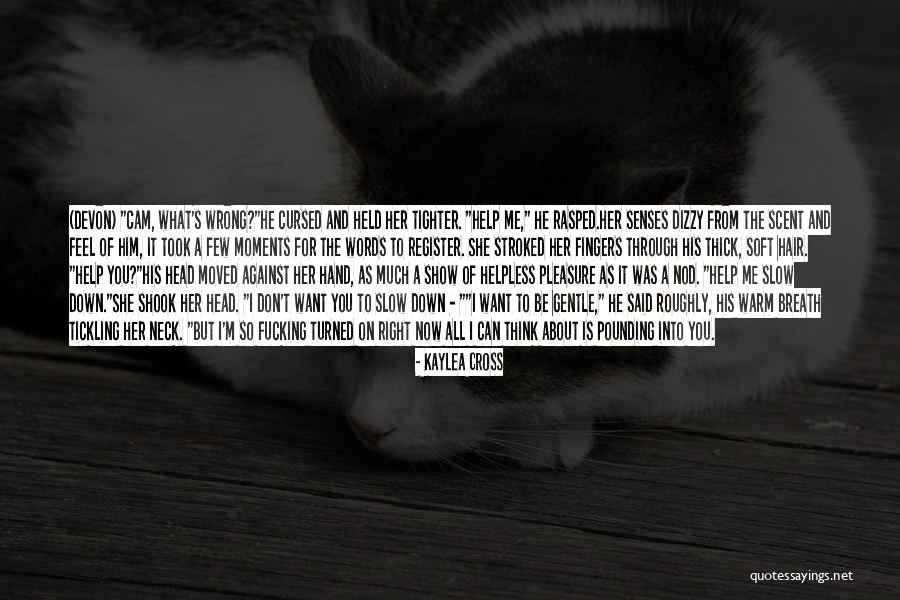 Held You Down Quotes By Kaylea Cross Held You Down Quotes By Kaylea Cross