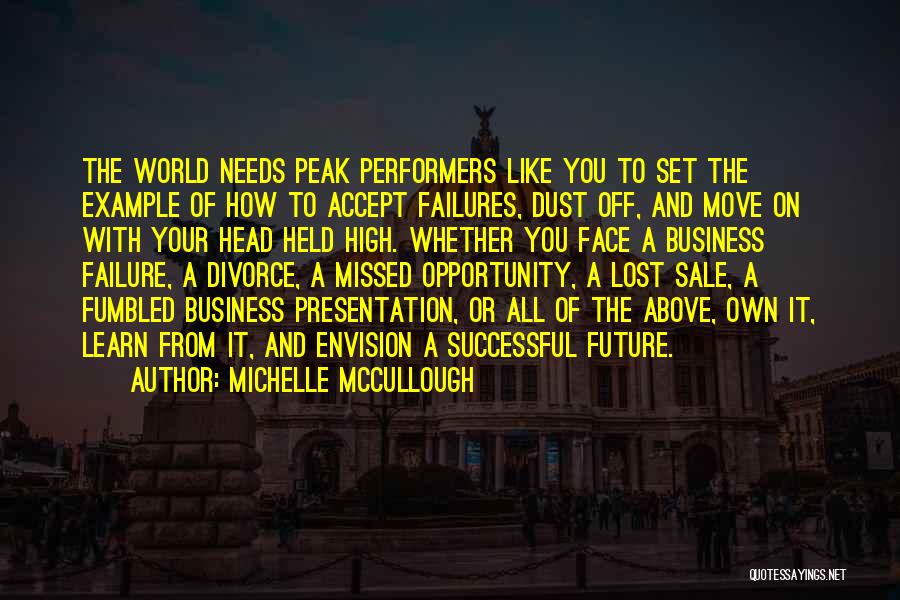 Held Your Head High Quotes By Michelle McCullough