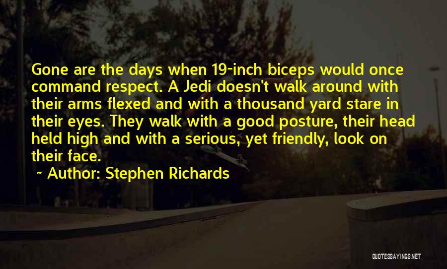 Held Your Head High Quotes By Stephen Richards