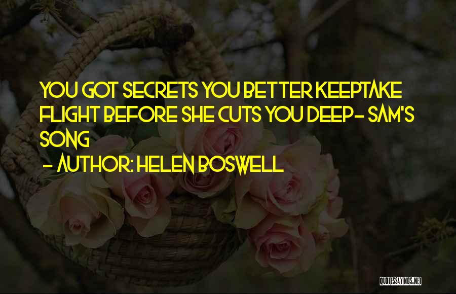 Helen Boswell Quotes 1880243