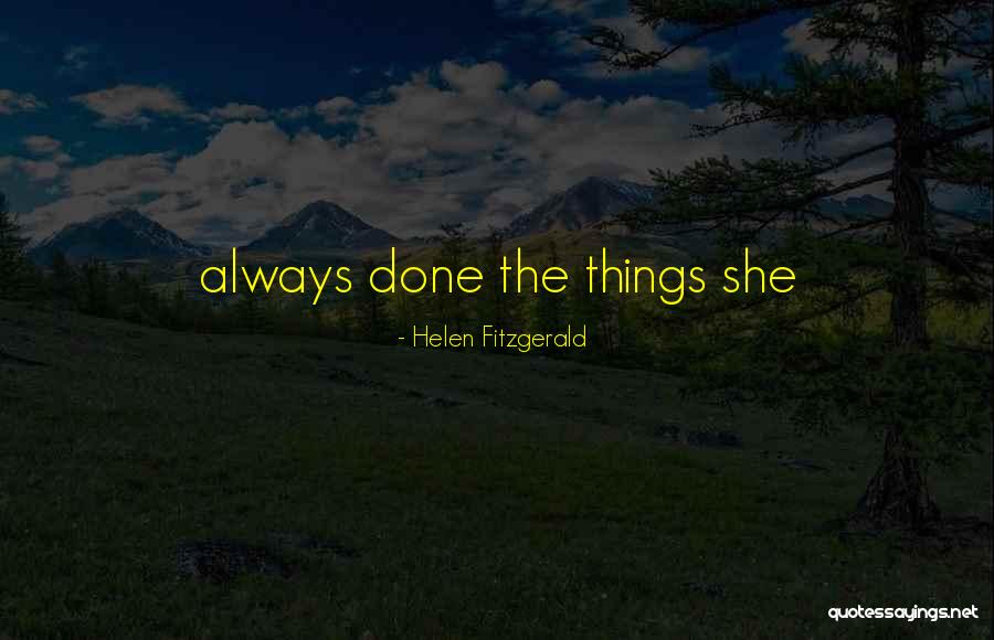 Helen Fitzgerald Quotes 1051462