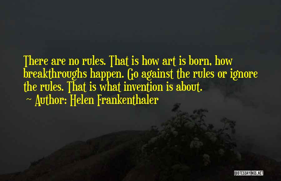 Helen Frankenthaler Quotes 597472