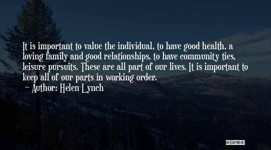 Helen Lynch Quotes 825660