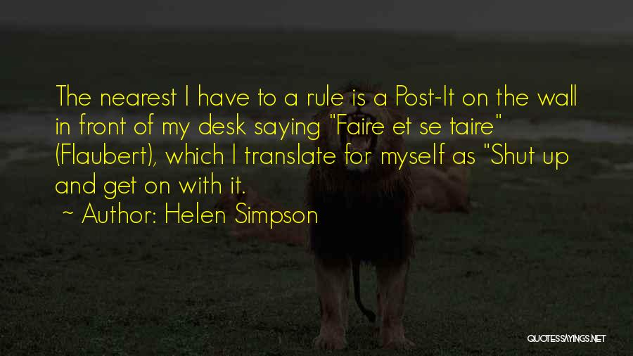 Helen Simpson Quotes 1142199