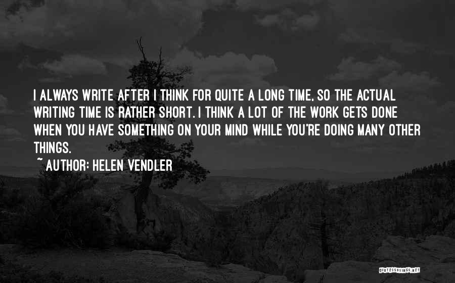 Helen Vendler Quotes 1032287