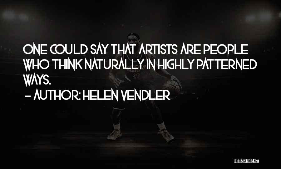 Helen Vendler Quotes 1648295