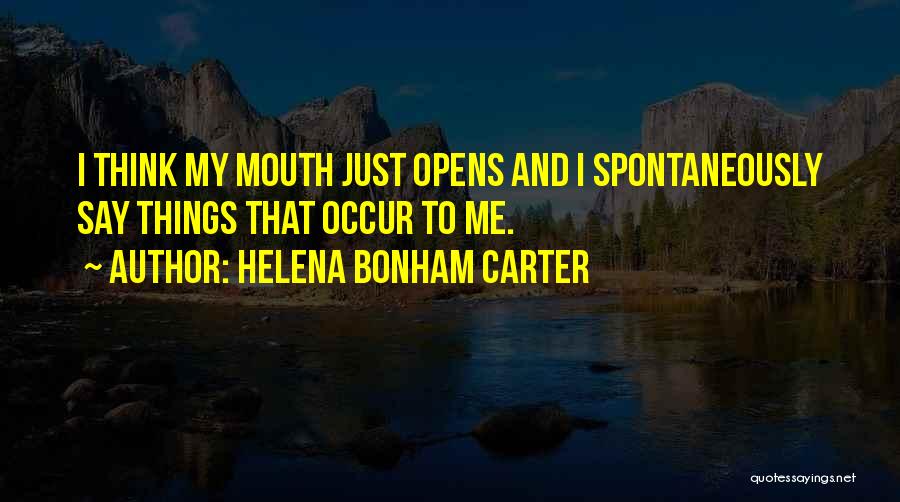 Helena Bonham Quotes By Helena Bonham Carter