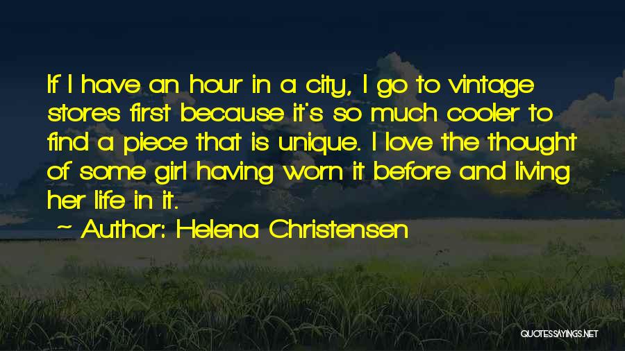 Helena Christensen Quotes 125907