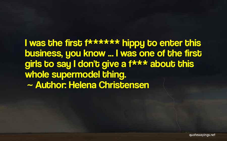 Helena Christensen Quotes 196997
