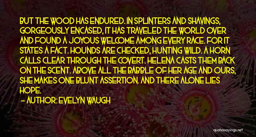 Helena Evelyn Waugh Quotes By Evelyn Waugh