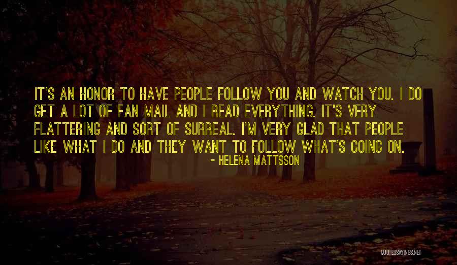 Helena Mattsson Quotes 323217