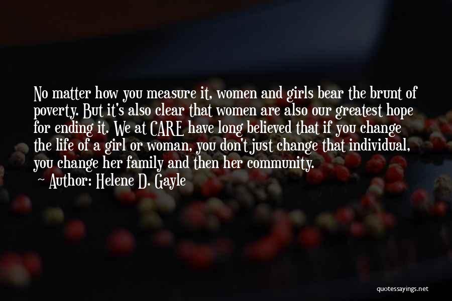 Helene D. Gayle Quotes 579711