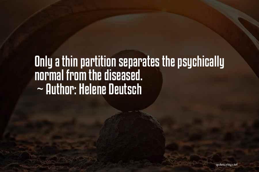 Helene Deutsch Quotes 2029663