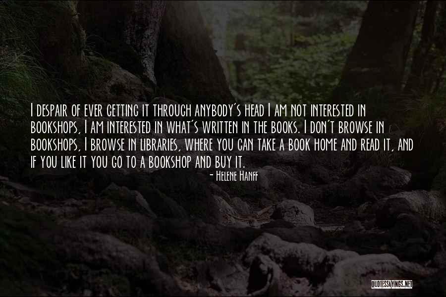 Helene Hanff Quotes 1276298 Helene Hanff Quotes 1276298