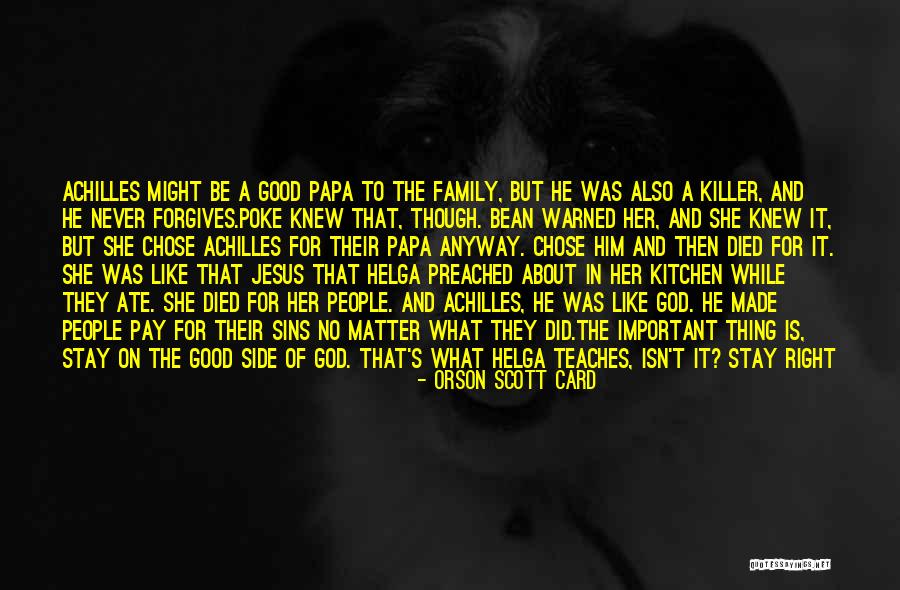 Helga Quotes By Orson Scott Card Helga Quotes By Orson Scott Card