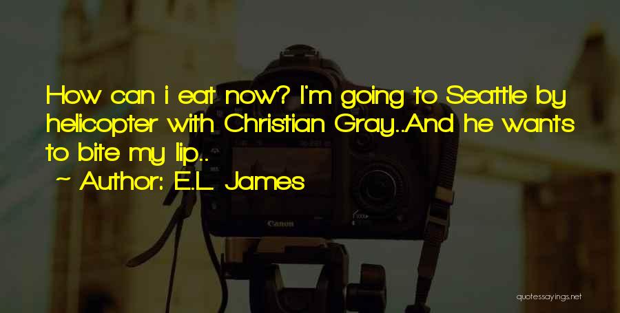 Helicopter Quotes By E.L. James