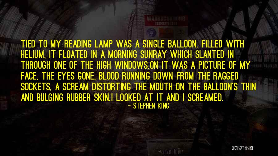 Helium Balloon Quotes By Stephen King