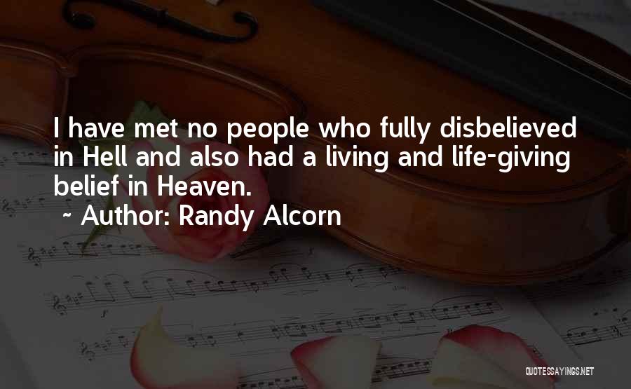 Hell And Heaven Quotes By Randy Alcorn