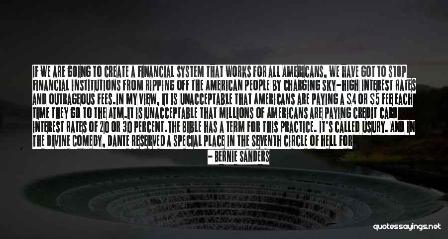 Hell Bible Quotes By Bernie Sanders