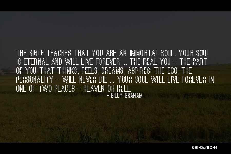 Hell Bible Quotes By Billy Graham