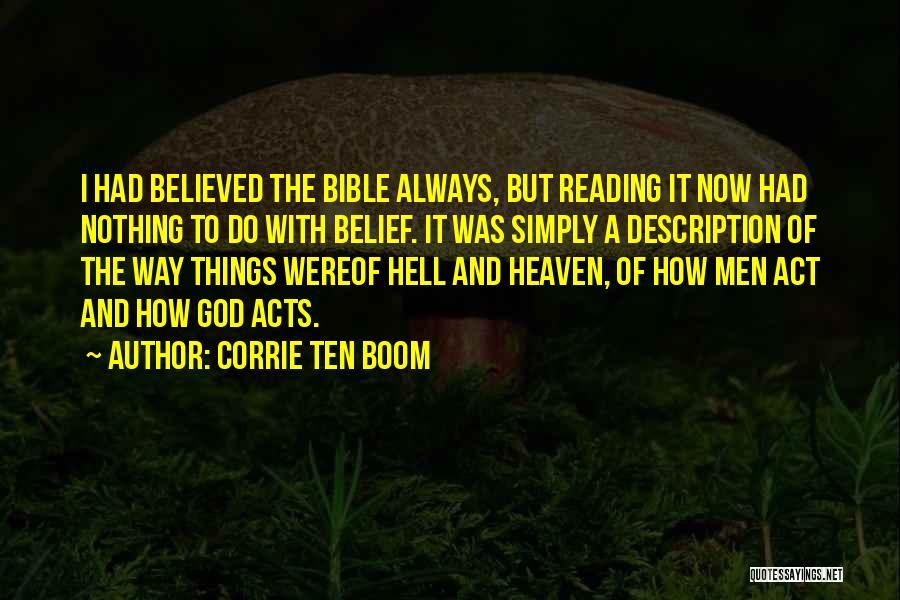Hell Bible Quotes By Corrie Ten Boom