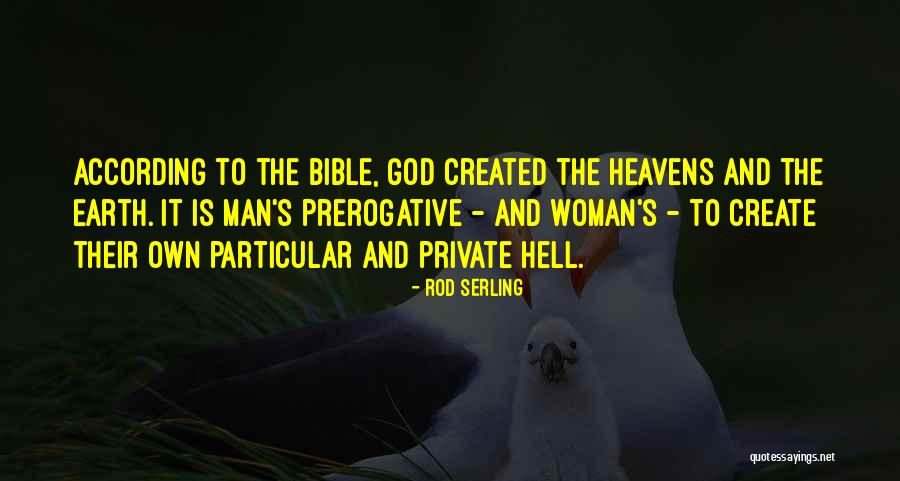 Hell Bible Quotes By Rod Serling