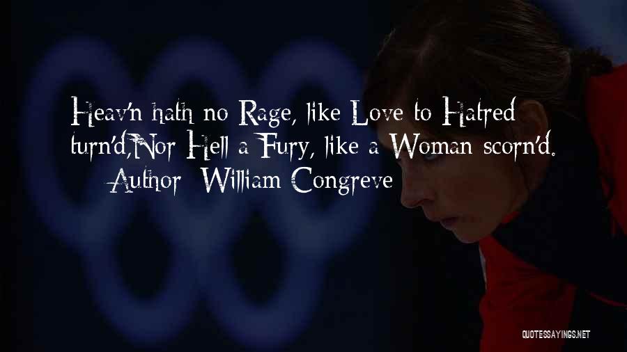 Hell Hath No Fury Quotes By William Congreve