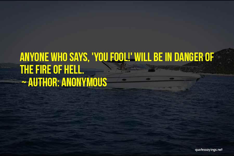 Hell In The Bible Quotes By Anonymous