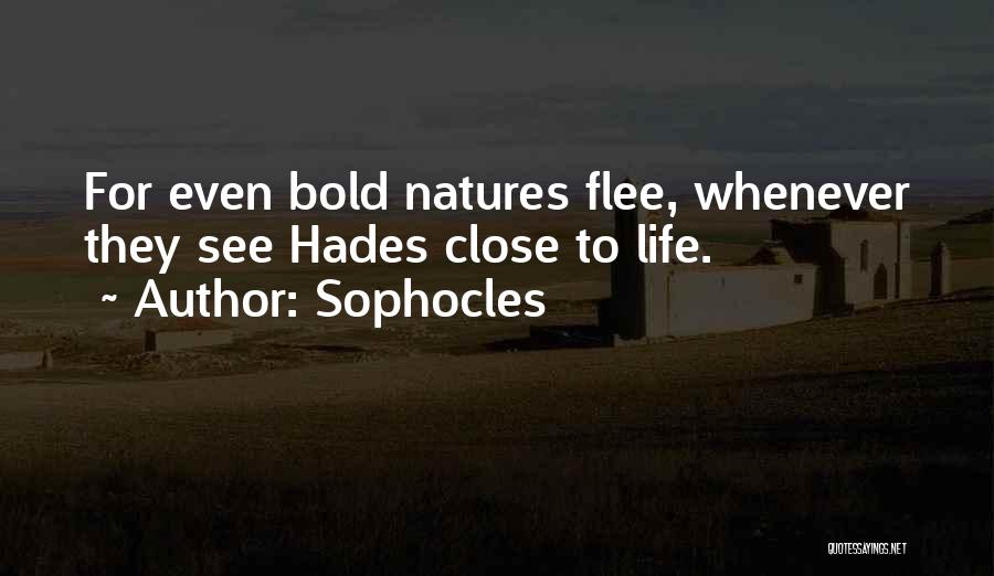Hell Life Quotes By Sophocles