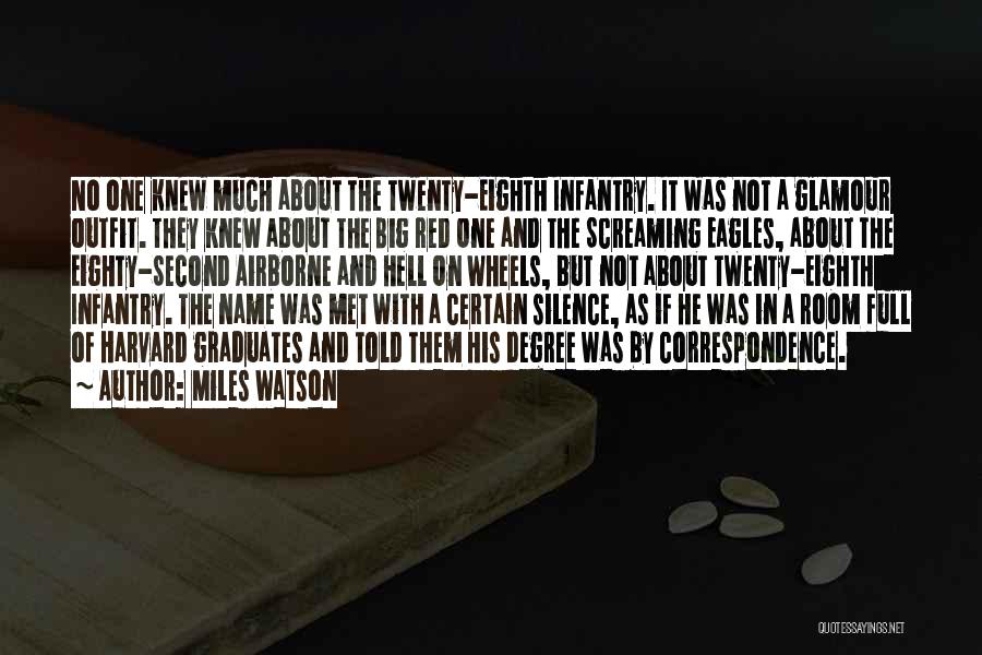 Hell On Wheels Quotes By Miles Watson