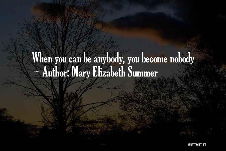 Hellstenius Quotes By Mary Elizabeth Summer