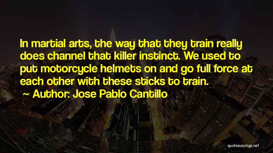 Helmets Quotes By Jose Pablo Cantillo