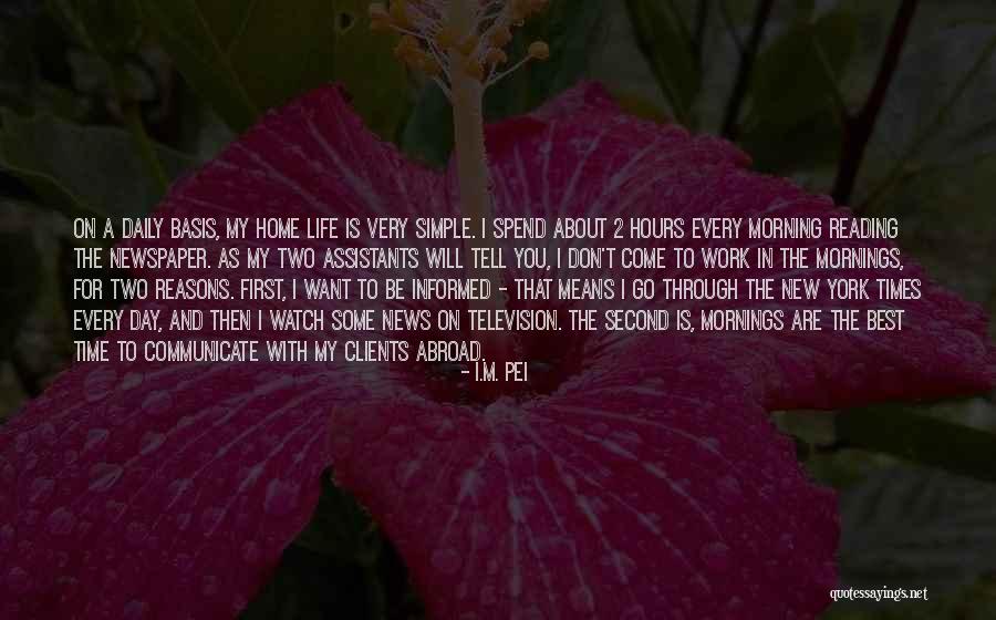 Helmus Transcription Quotes By I.M. Pei Helmus Transcription Quotes By I.M. Pei