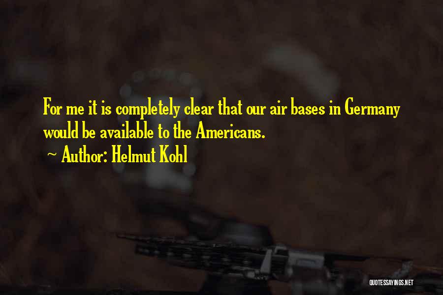 Helmut Kohl Quotes 579488