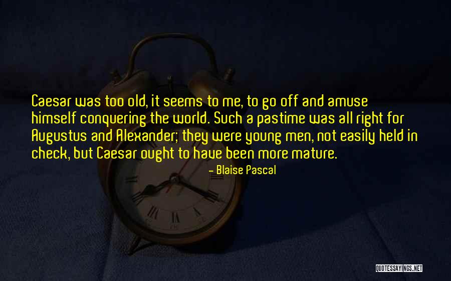 Helmuth Von Pannwitz Quotes By Blaise Pascal Helmuth Von Pannwitz Quotes By Blaise Pascal
