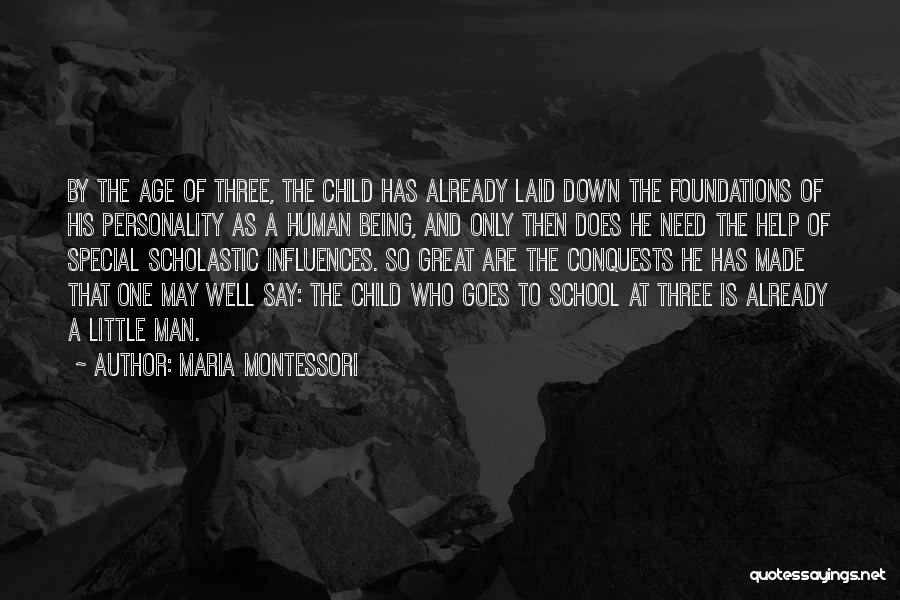 Help A Child In Need Quotes By Maria Montessori