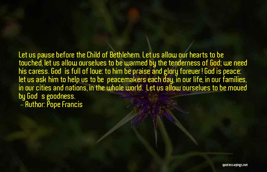 Help A Child In Need Quotes By Pope Francis