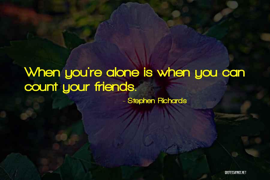 Help Friends Quotes By Stephen Richards