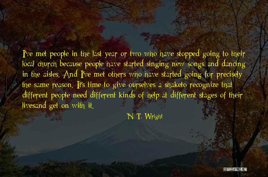 Help In Time Of Need Quotes By N. T. Wright