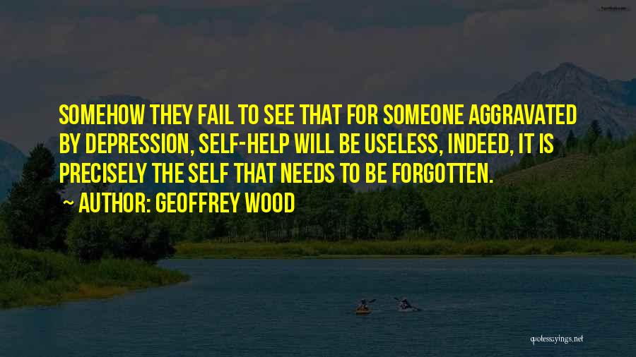 Help Me Depression Quotes By Geoffrey Wood